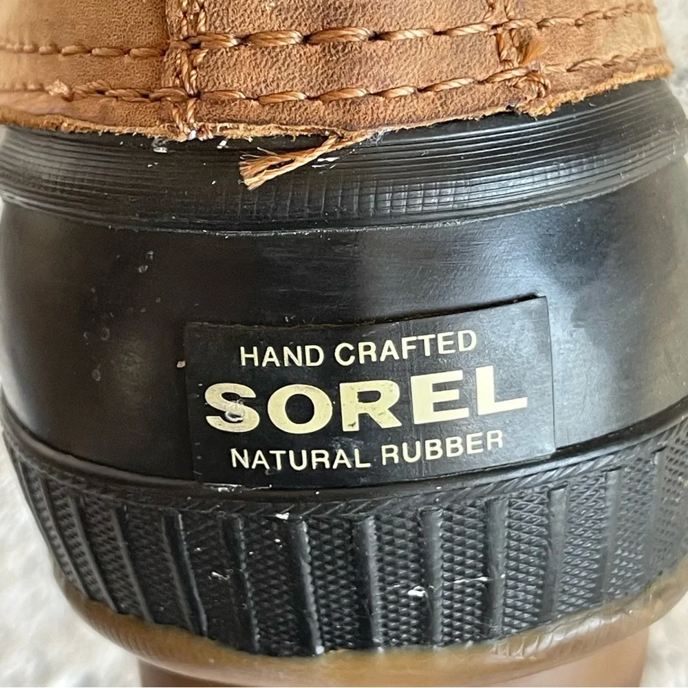 Sorel Cheyenne II Waterproof Lace Up Duck Boots Men Size 12